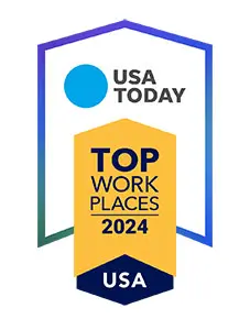 USA Today Top Work Places 2024 logo