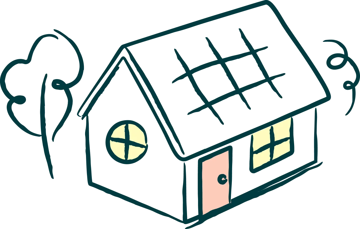 House illustration - Community Choice Credit Union